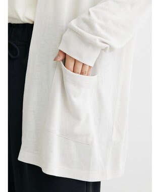 Green Parks ＵＶカットシアートッパーカーディガン Light Gray