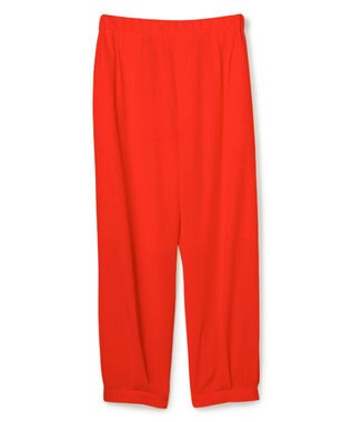 BEIGE， YANN / 裾カフス イージーアンクルパンツ Red