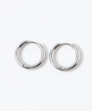 WEGO ステンレスフープピアス2 シルバー