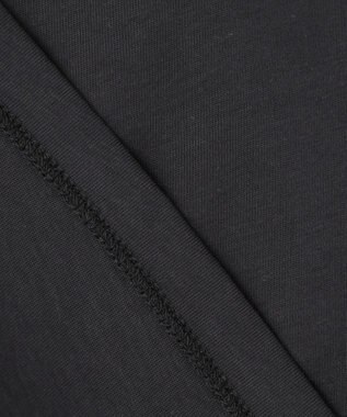 23区 S 【洗える】トリミングジャージー カットソー ブラック系