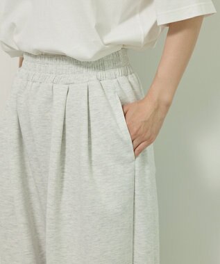 Green Parks ・ＥＬＥＮＣＡＲＥ　ＤＵＥ　コクーンイージーパンツ Oatmeal