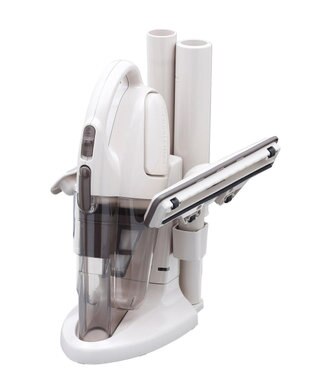 YAMATO テーブル＆キッチン 【TWINBIRD】コードレスハンディークリーナーサットリーナサイクロンff(フォルテッシモ) セピアアイボリー  HC-5247VO