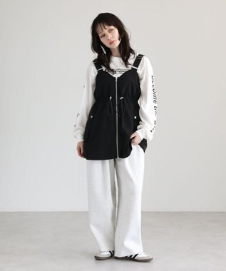 Green Parks ・ＥＬＥＮＣＡＲＥ　ＤＵＥ　コクーンイージーパンツ Oatmeal