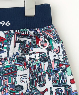 23区GOLF 【WOMEN】【撥水】パリマップ総柄スカート ホワイト系5