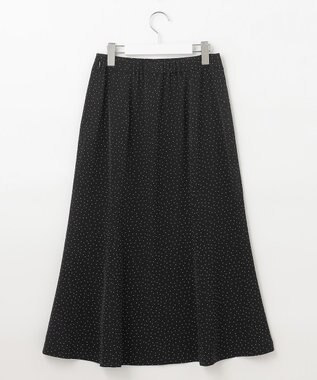 J.PRESS LADIES L 【WEB限定・洗える】フェミニッシュパウダー dots スカート ブラック系5