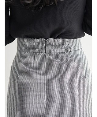 earth music&ecology ミニスカート Hounds Tooth