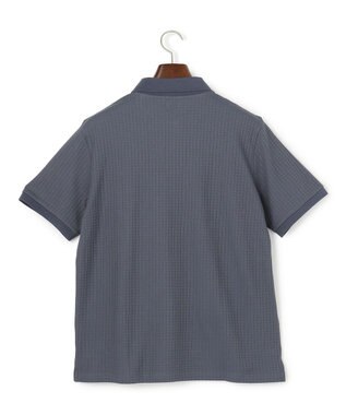 J.PRESS MEN ジャケットインの最適解【接触冷感 / 吸水速乾】【J.PRESS PREMIUM JERSEY】スキッパー ポロシャツ グレー系