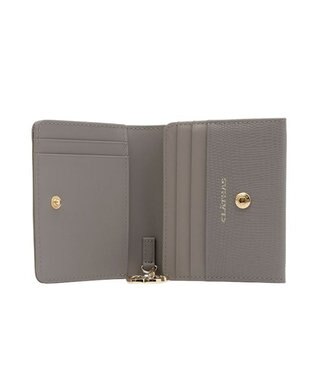 CLATHAS ペーシュ 二つ折り財布 ダークグレー