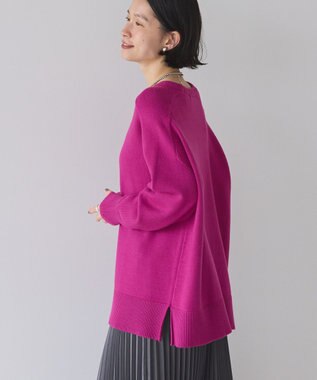 AMERICAN HOLIC バイパチラグランニットプルオーバー Pink