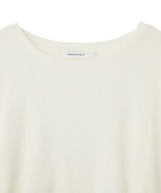 AMERICAN HOLIC シアーカラープルオーバー Off White