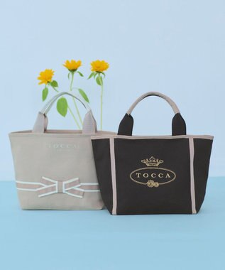 TOCCA BOW BRIDGE CANVAS TOTE トートバッグ【古畑星夏さん着用】