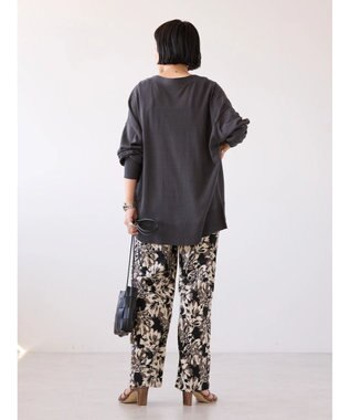 AMERICAN HOLIC ＵＶカットＶネックニットカーディガン Charcoal Gray