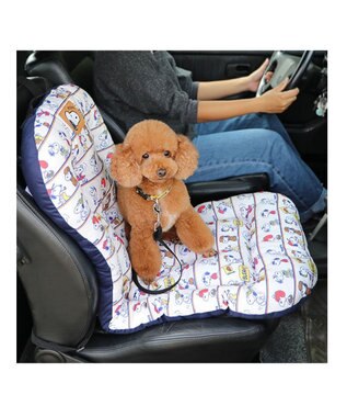 PET PARADISE スヌーピー ドライブマット 小型犬 -