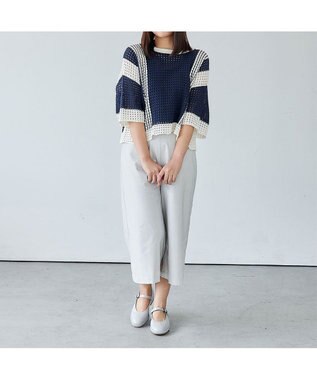 MODE ET JACOMO <D'ICI>ワンストラップローヒールパンプス ライトグレーエナメル