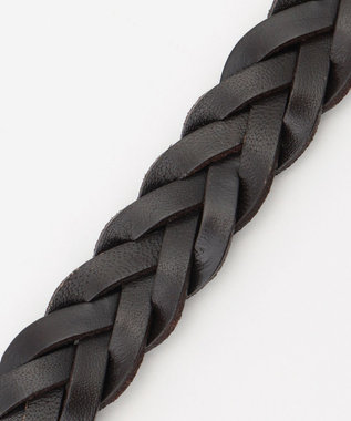 J.PRESS LADIES メッシュベルト ダークブラウン系