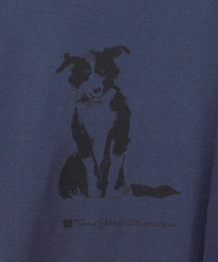 JOSEPH ABBOUD MOUNTAIN 【テーム・ヤルヴィモチーフ】ビオグレース天竺  Ｔシャツ ネイビー系