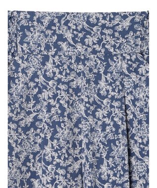 earth music&ecology 隠れウサギ柄パンツ Navy