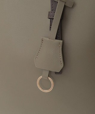 Green Parks ・ＫＯＳＳＯＲＥＣＯ　バイカラーＡ４トート Khaki