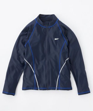 OP／FILA 【Reebok】大きいサイズ｜長袖フルZIPラッシュガード 180㎝