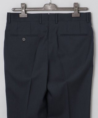 GOTAIRIKU 【AIRYMOVE】ウォッシャブルウール セットアップパンツ ネイビー系