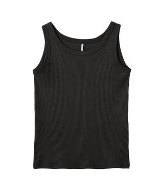 AMERICAN HOLIC テレコタンクトップ Black