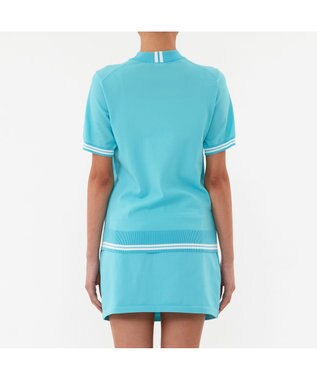 ZERO HALLIBURTON ZHG-W1b モックネックニットTシャツ 82672 ZERO HALLIBURTON ゼロハリバートン レディースゴルフ ティーシャツ ミントグリーン