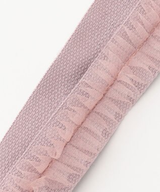 ANY SIS 【貴島明日香さんコラボ】キャットスマートフォン ショルダー（チュール） ピンク×アイボリー