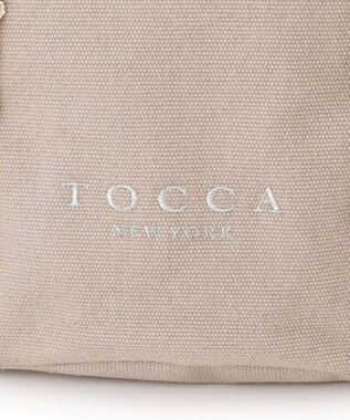 TOCCA 【八木アリサさん着用】TRILL TRIM CANVASTOTE キャンバストートバッグ ベージュ系