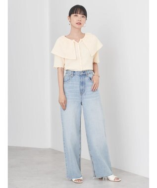 earth music&ecology ビッグカラーカットプルオーバー Yellow