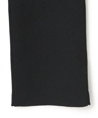 BEIGE， 【洗える】ROUBINE / リブニットパンツ Black