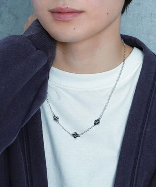 WEGO Mモチーフチェーンネックレス 柄2