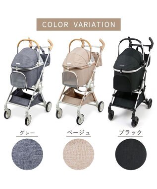 PET PARADISE smooca mini ペットカート《ブラック》 ブラック