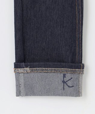 組曲 KIDS 【110-140㎝】デニムニット パンツ ネイビー