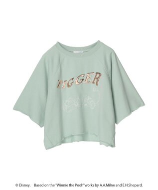 Green Parks Ｗｉｎｎｉｅ　ｔｈｅ　Ｐｏｏｈ／ショート丈プルオーバー Mint