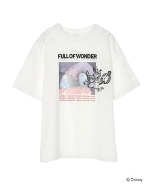 Green Parks アリス／グラフィックＴＥＥ Off White