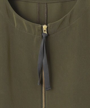 J.PRESS YORK STREET 【WOMEN】ドルマンブルゾン カーキ系