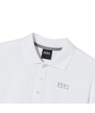 ZERO HALLIBURTON 鹿の子ポロシャツ ZHG-M6S4a 85187 ホワイト