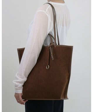 MORROW by thank 【A4サイズ収納可/軽量】VIVIAN MIDDLE ASスエード　ブラウン