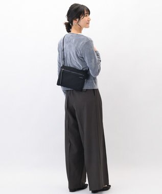 ACE BAGS & LUGGAGE W&.Day/Night キルッコ フラットショルダー 19141 ダブルアンドデイナイト ブラック