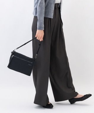 ACE BAGS & LUGGAGE W&.Day/Night キルッコ フラットショルダー 19141 ダブルアンドデイナイト ブラック