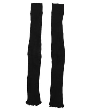 WEGO エアリーメローレッグカバー ブラック