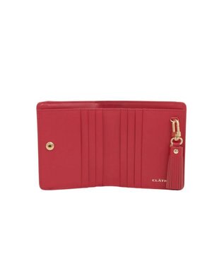 CLATHAS エクセ 外ボックス二つ折り財布 ピンク