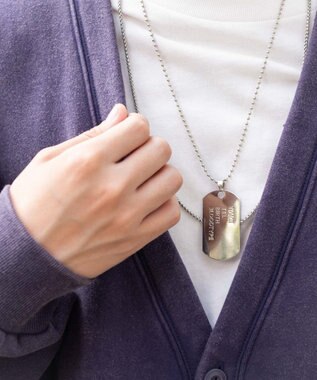 WEGO 【ユニセックス着用ITEM】ケミカルスウェットカーディガン パープル