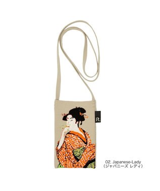 ROOTOTE 8555【持ち歩くアート】RO.サコッシュ.アミ.アート-B