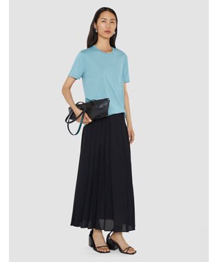 JOSEPH エアリープリッセ　スカート Black