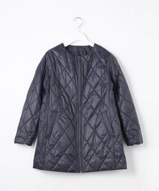 J.PRESS LADIES L VINAジェットオックス フーデッド コート ネイビー系