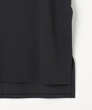 23区 S 【洗える】トリミングジャージー カットソー ブラック系