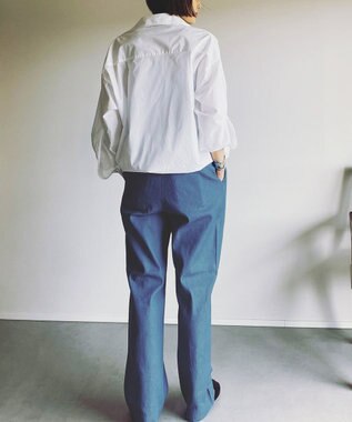 woadblue GLORY ツータック パンツ BLUE