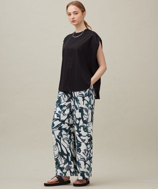 23区 【SACRA】ハイゲージクロス カットソー ブラック系