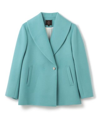 TOCCA 【消臭】PEARL ROCK ショートコート エメラルド系